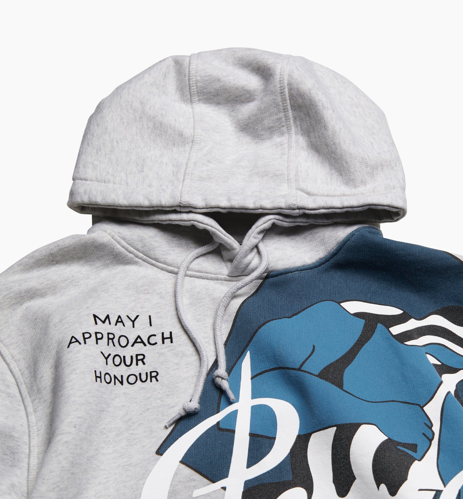 By Parra Self Defense Hoodie Heathergrey