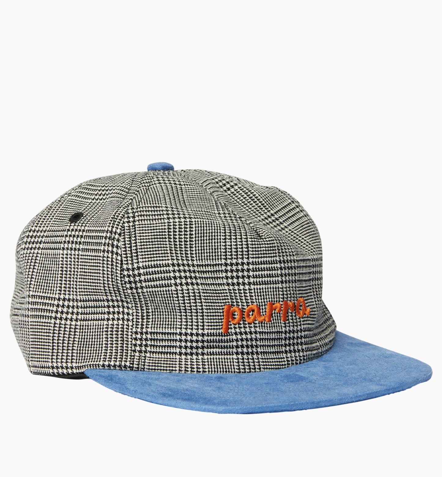 By Parra Lowercase Logo 5 Panel Hat Blue