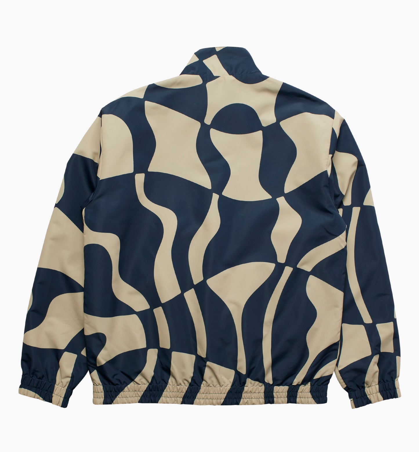 By Parra Zoom Winds Reversible Track Jacket Navyblue