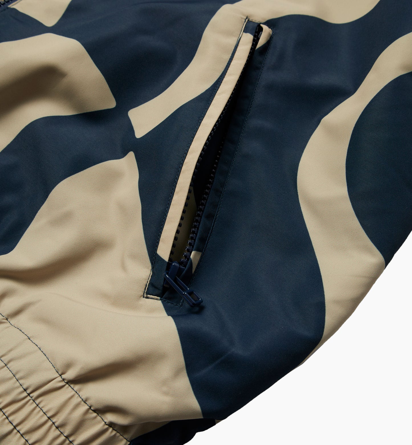 By Parra Zoom Winds Reversible Track Jacket Navyblue