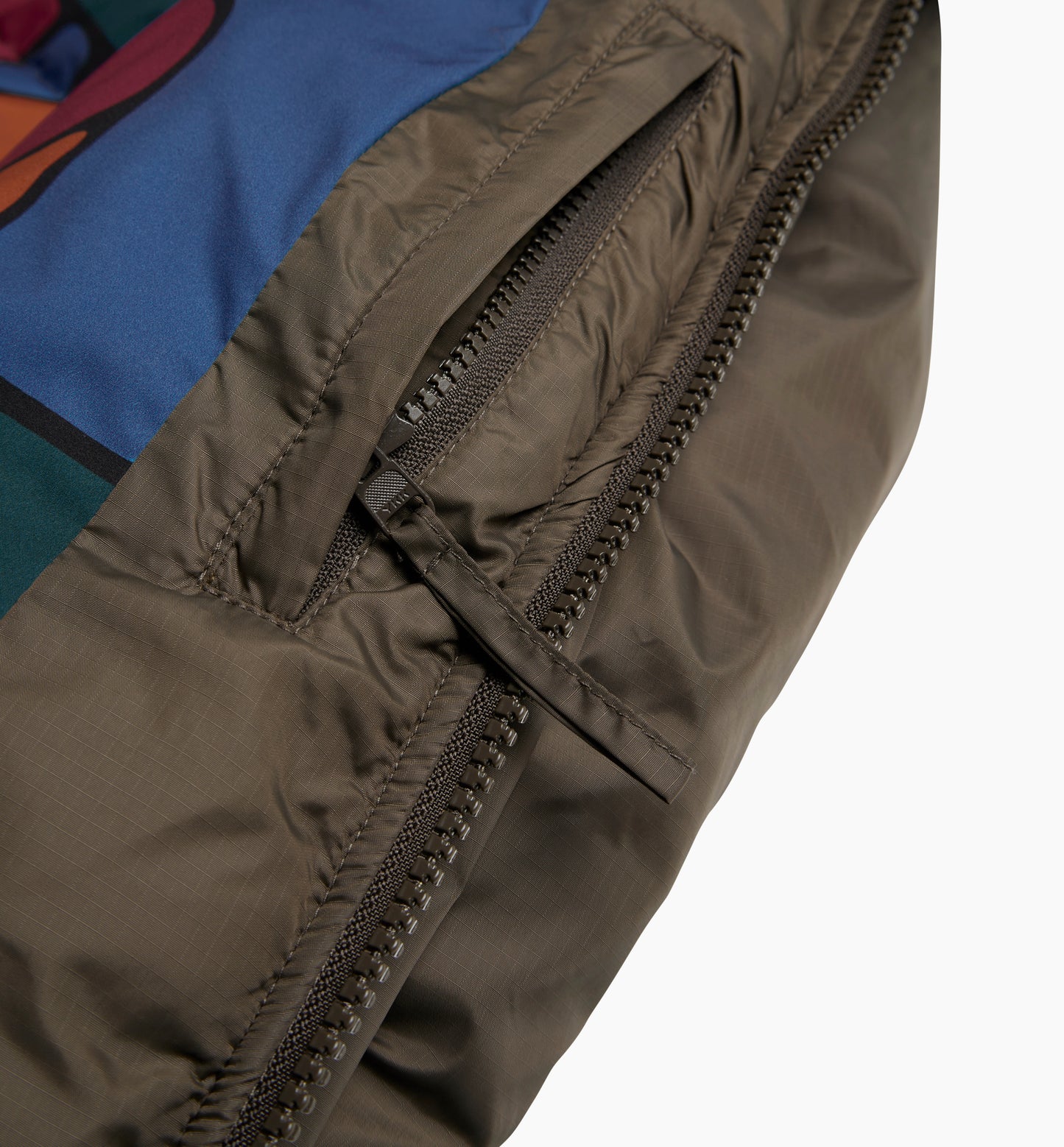 By Parra Canyons All Over Jacket Coffeebrown