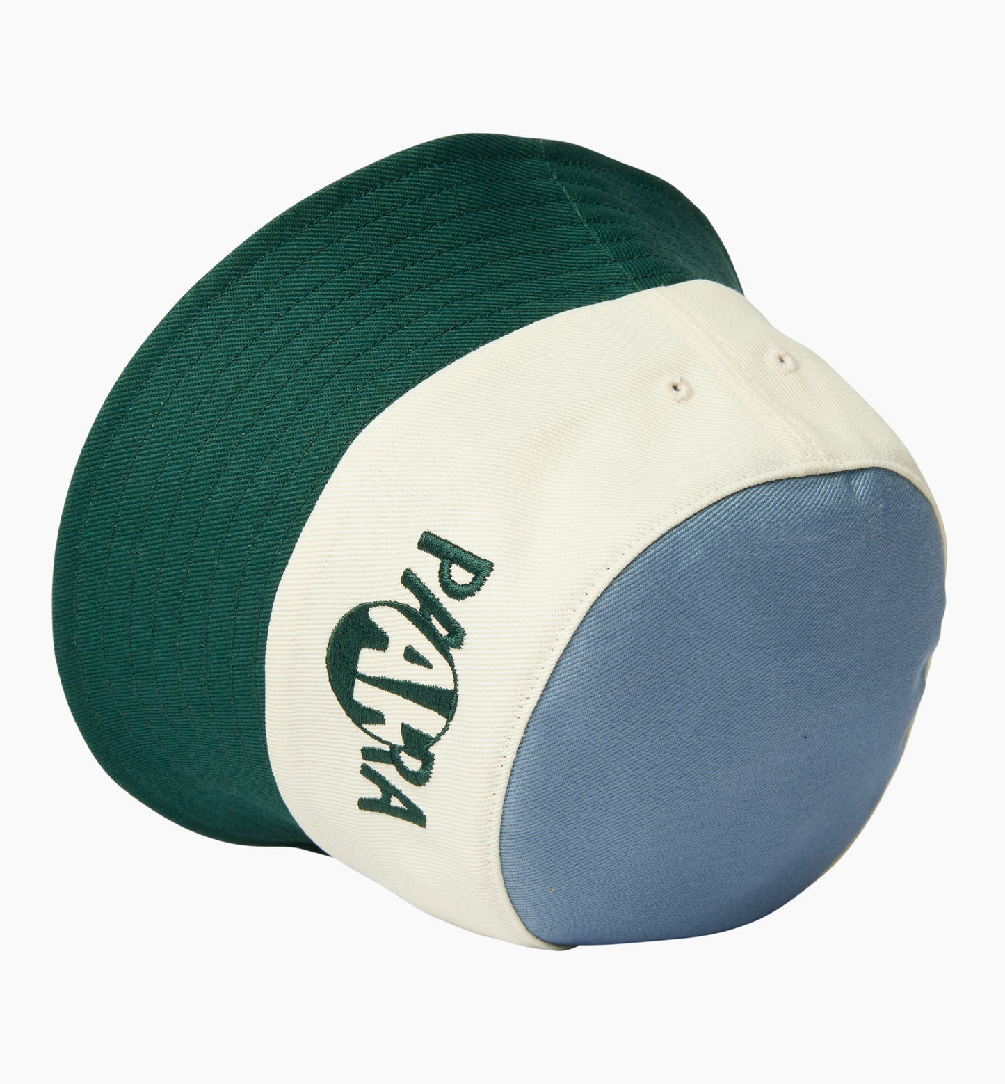 By Parra Looking Glass Logo Bucket Hat Pinegreen