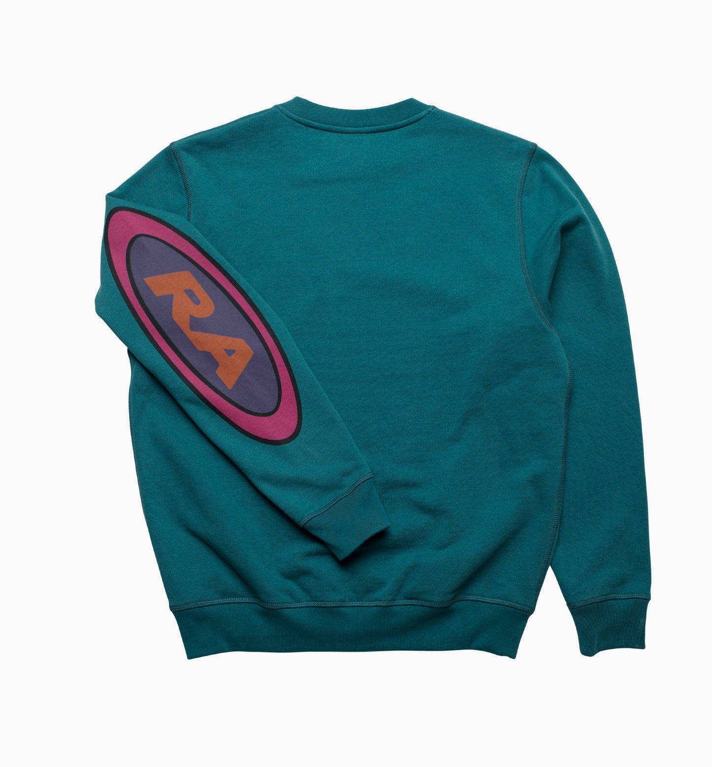 By Parra Loudness Crewneck Sweater Coralblue