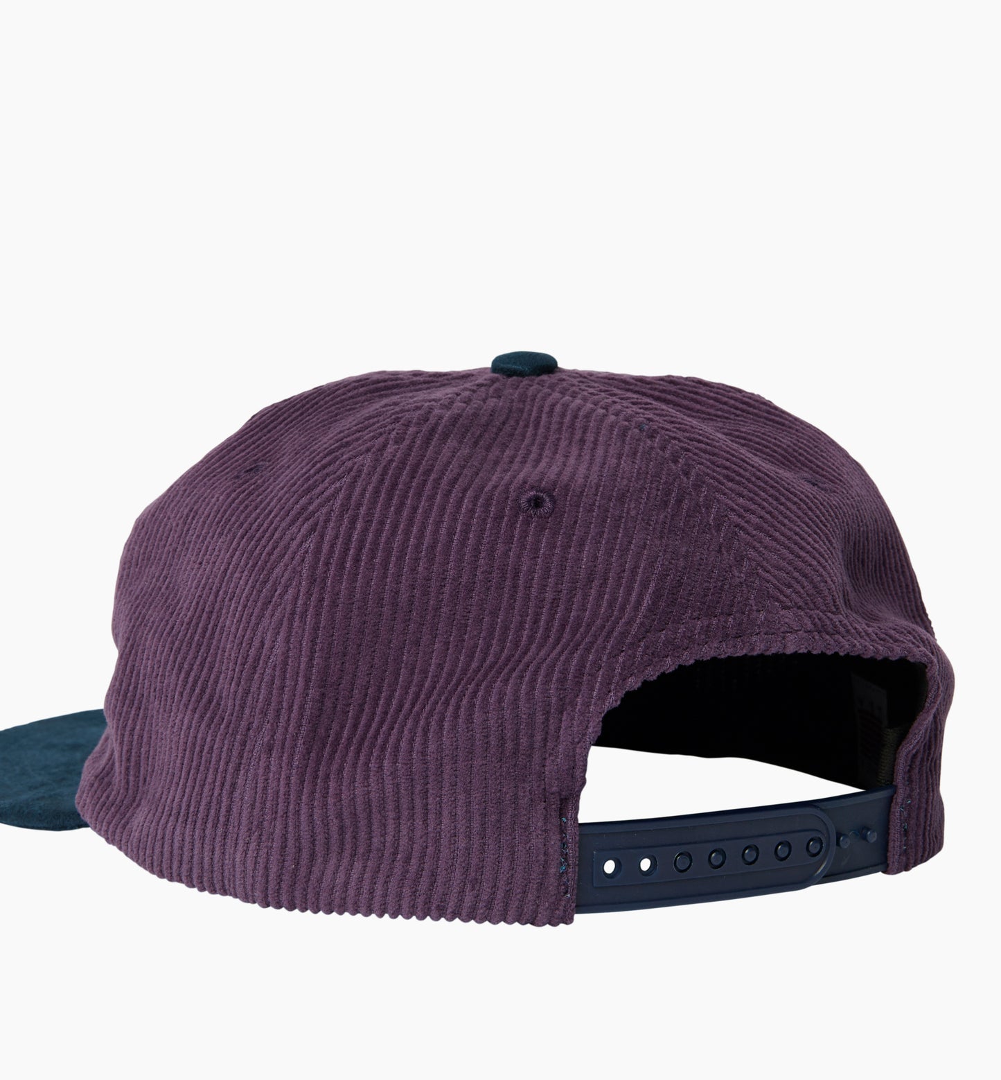 By Parra Painters Script Corduroy 6 Panel Hat Purple