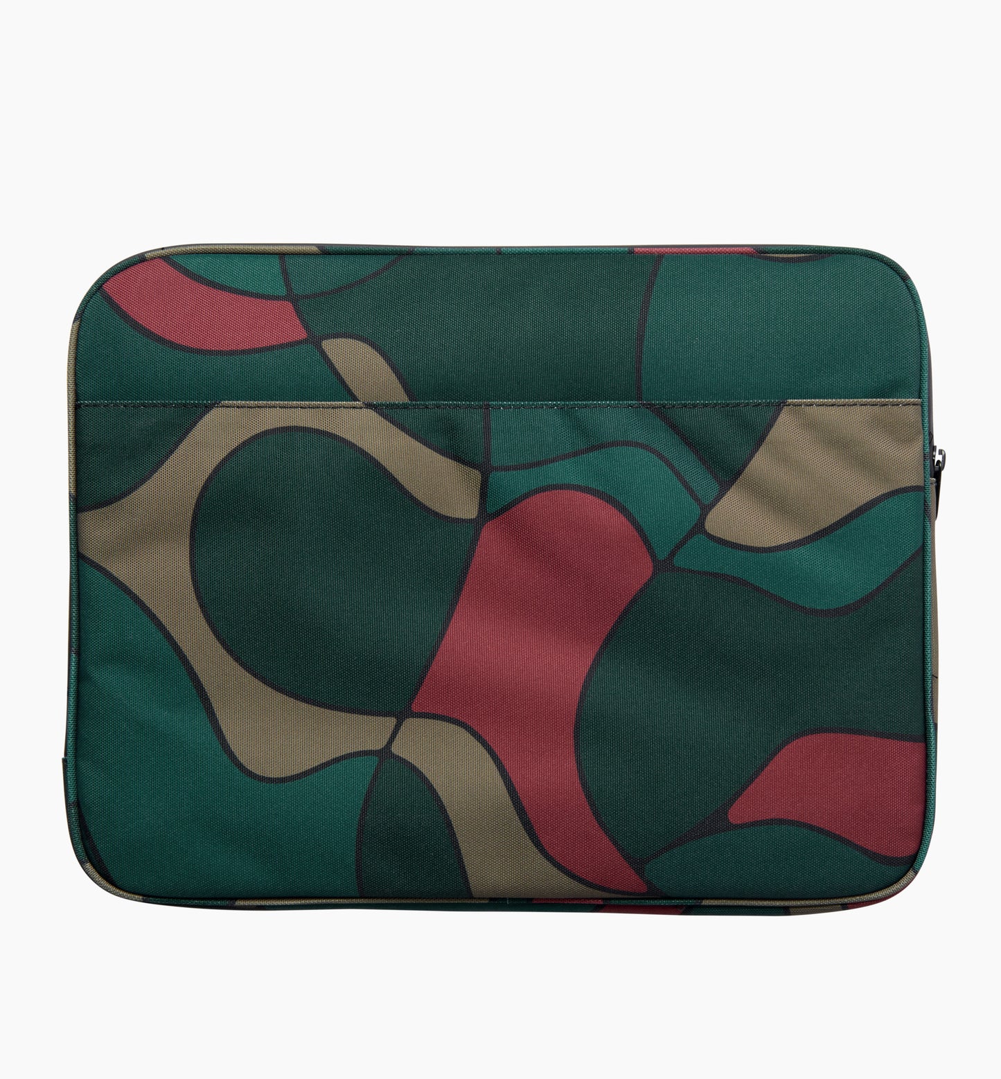 By Parra Trees In Wind Laptop Sleeve Camo Green