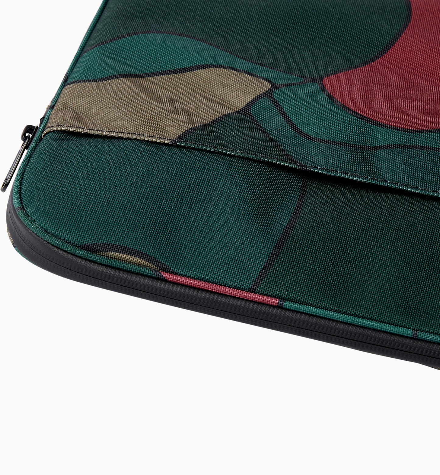 By Parra Trees In Wind Laptop Sleeve Camo Green