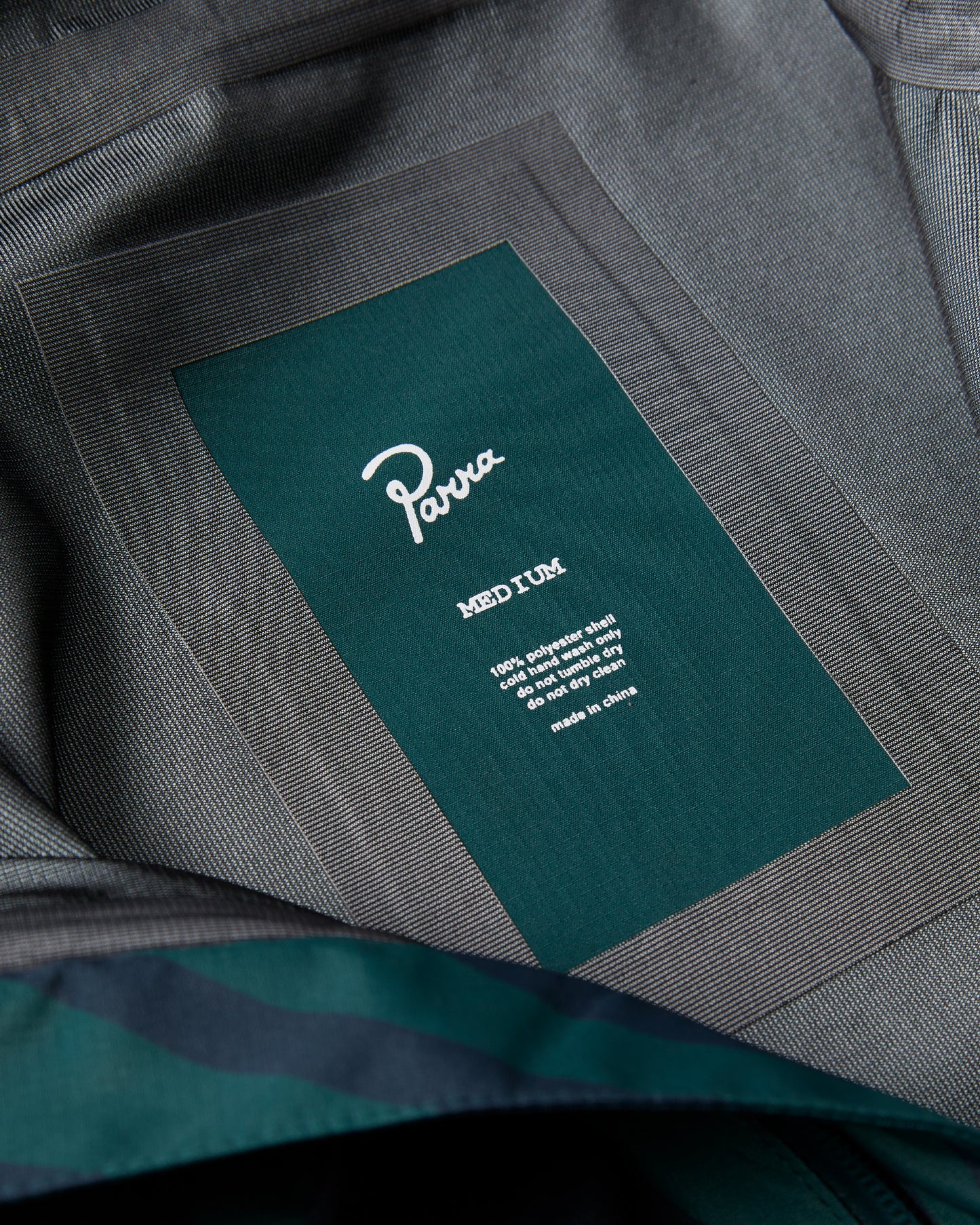 By Parra Rain Flow Rain Jacket Green