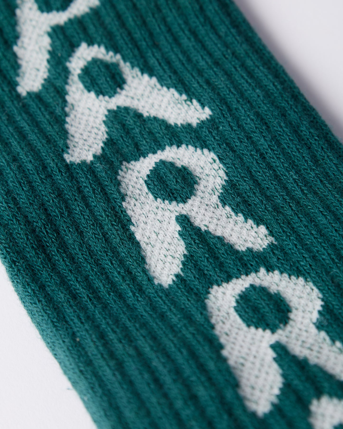 By Parra Hole Logo Crew Socks Castleton Green