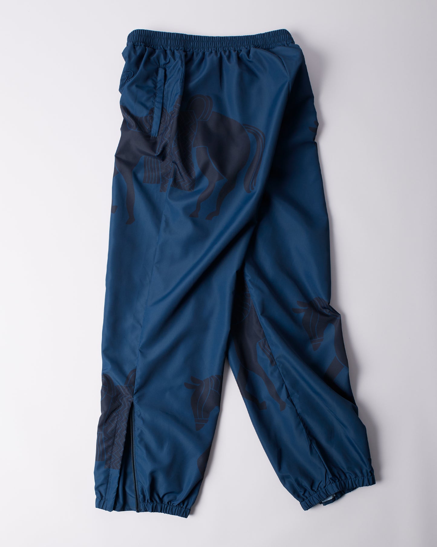By Parra Sweat Horse Track Pants Midnight Blue