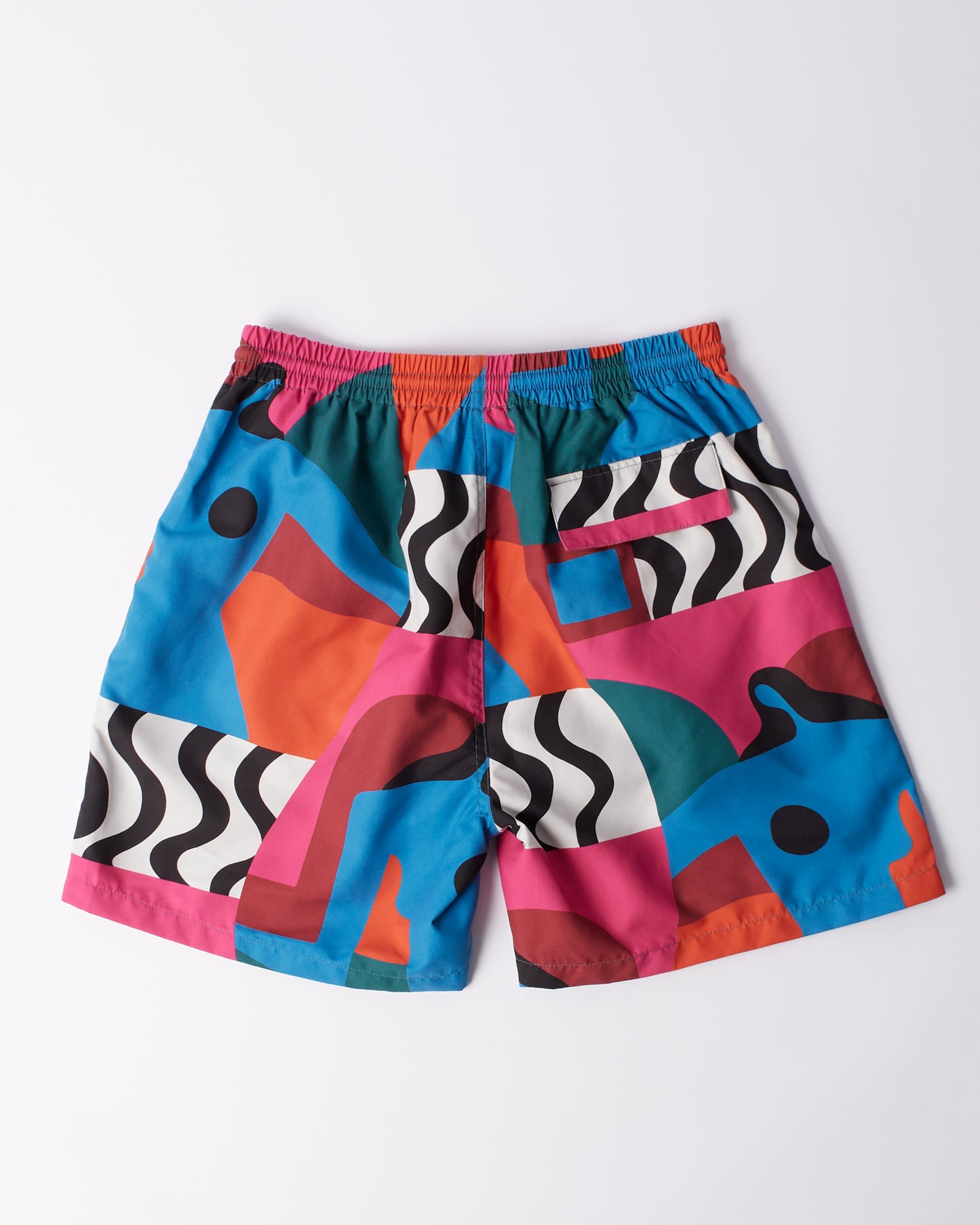 By Parra Distorted Water Swim Shorts