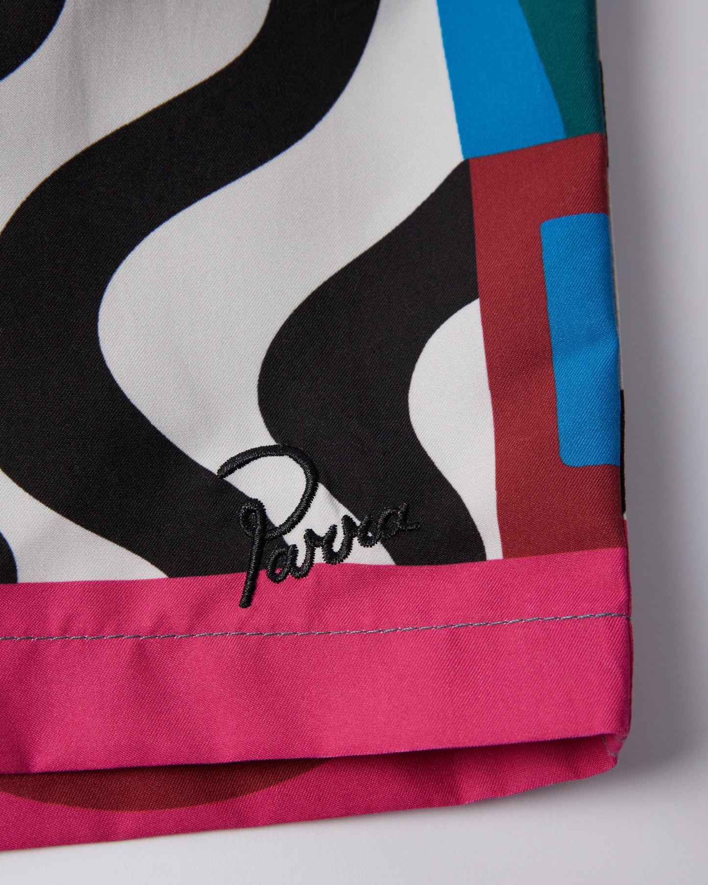 By Parra Distorted Water Swim Shorts