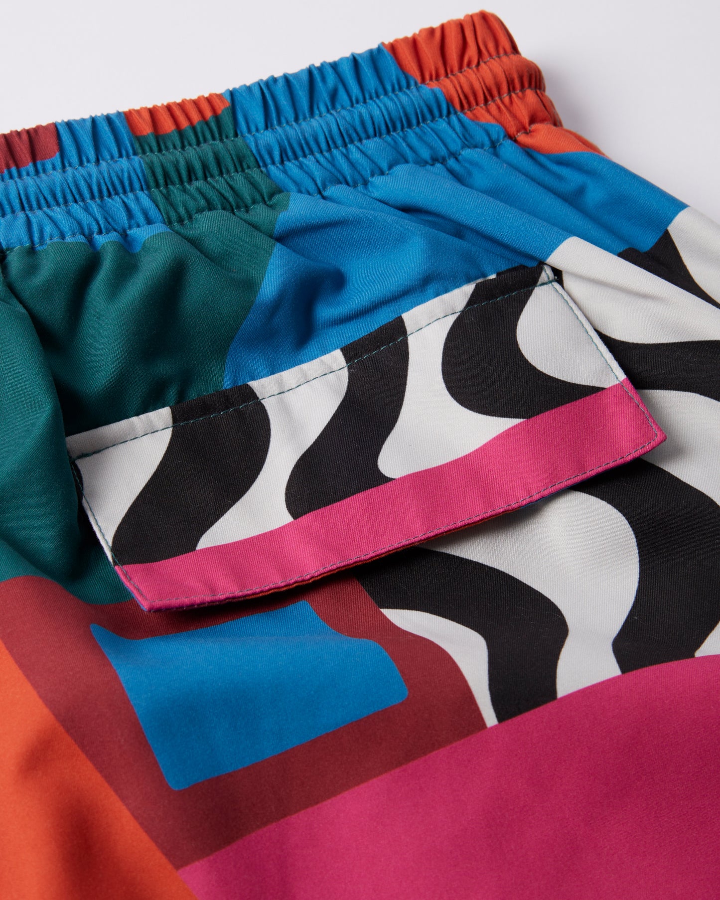 By Parra Distorted Water Swim Shorts