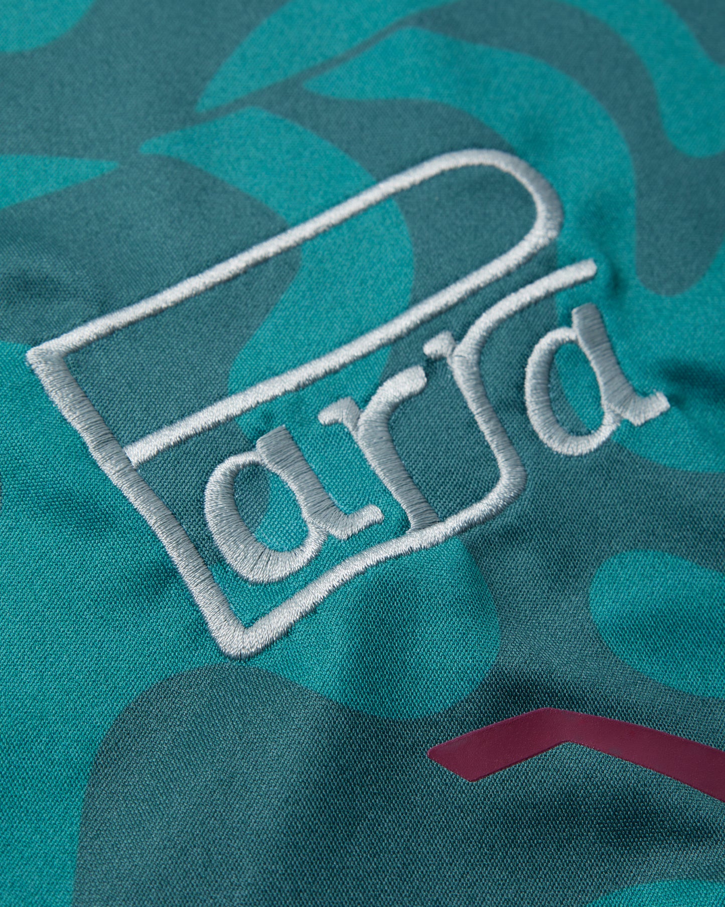 By Parra Sports Flage Polo Shirt Deep Sea Green