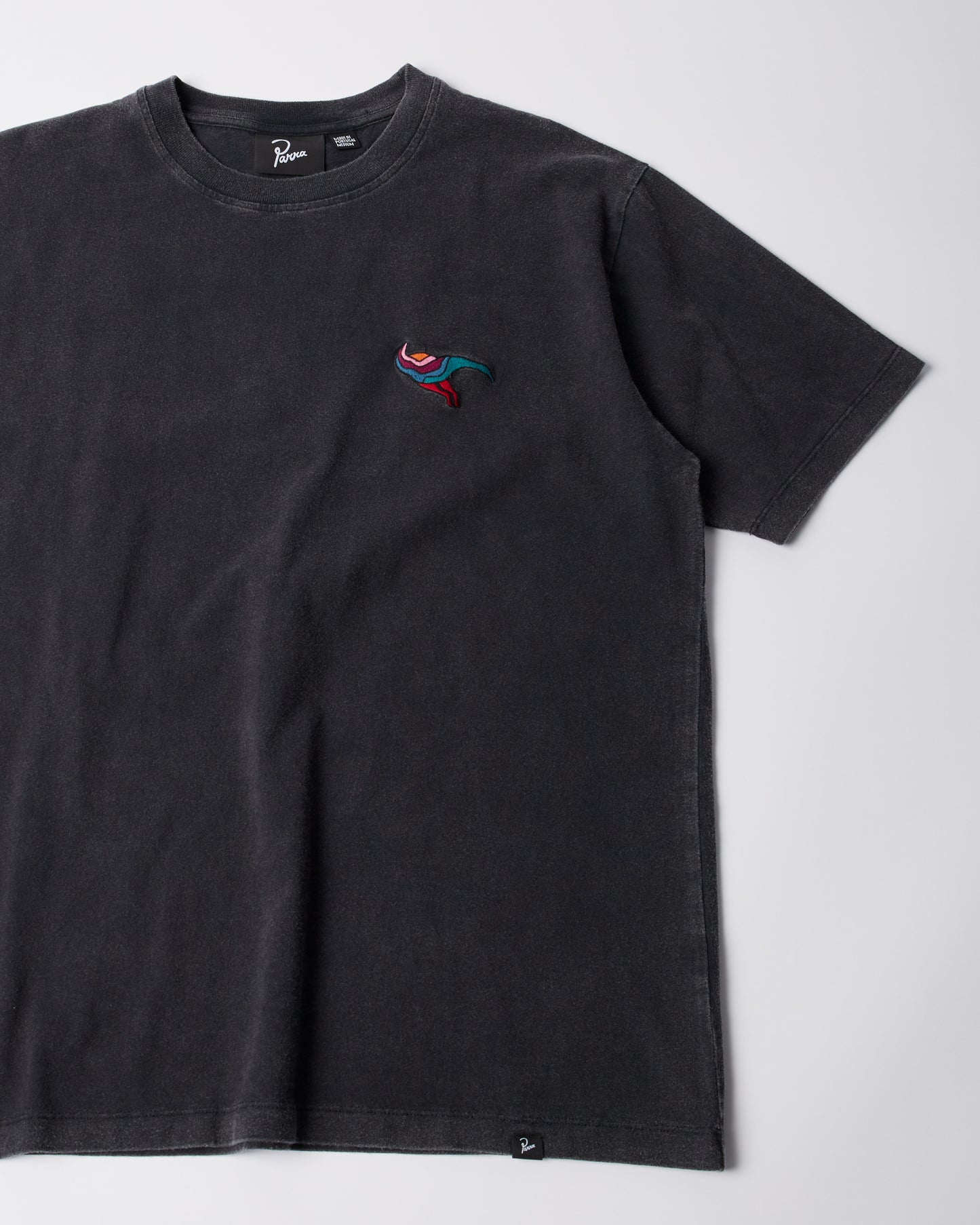 By Parra Duck Attack T-Shirt Washed Black