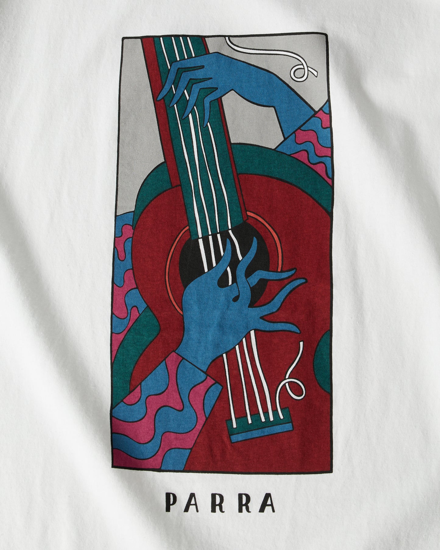 By Parra Cheap Strings T-Shirt White