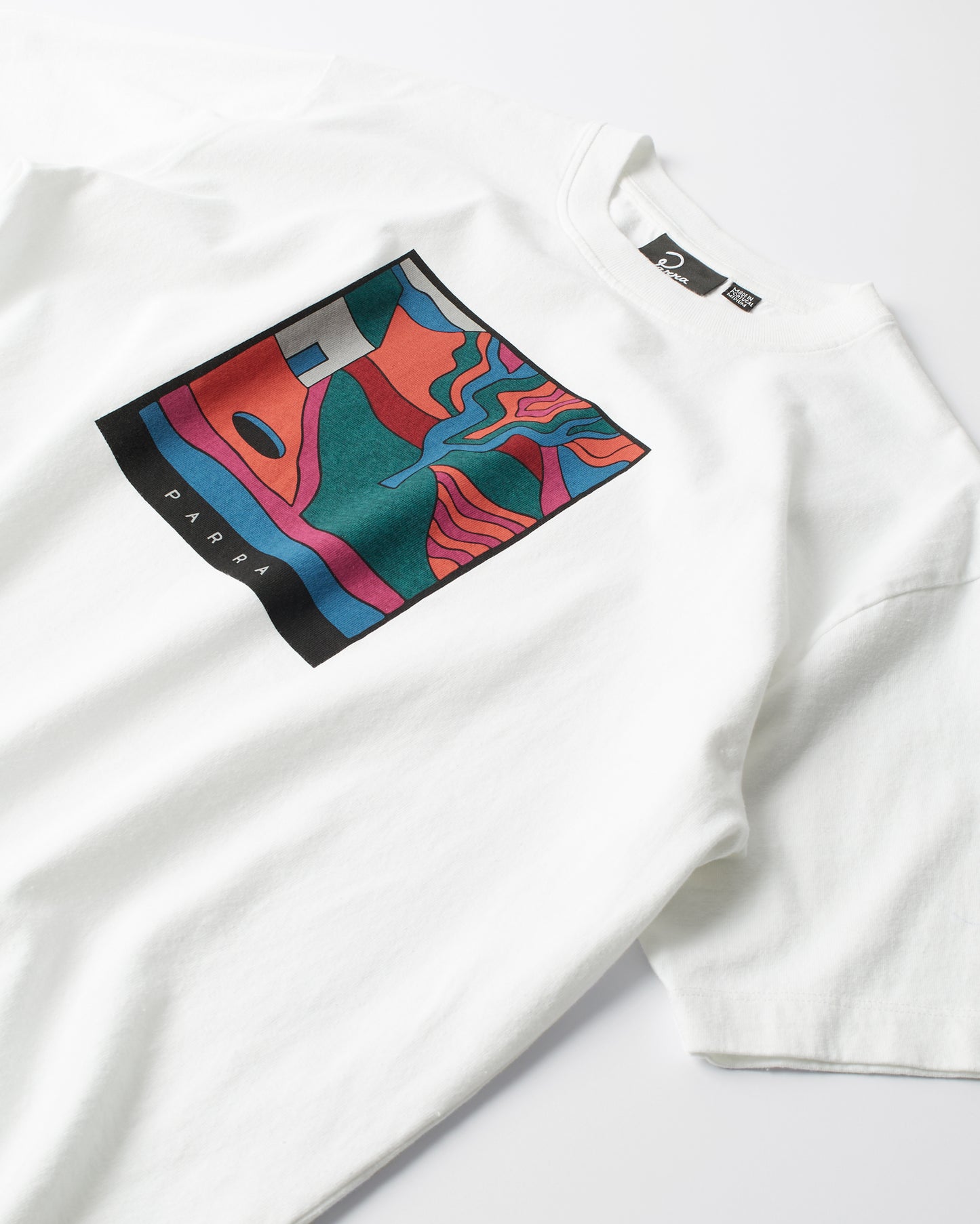 By Parra Hole In The Yard T-Shirt White