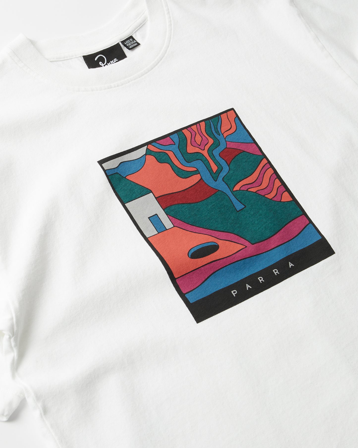 By Parra Hole In The Yard T-Shirt White