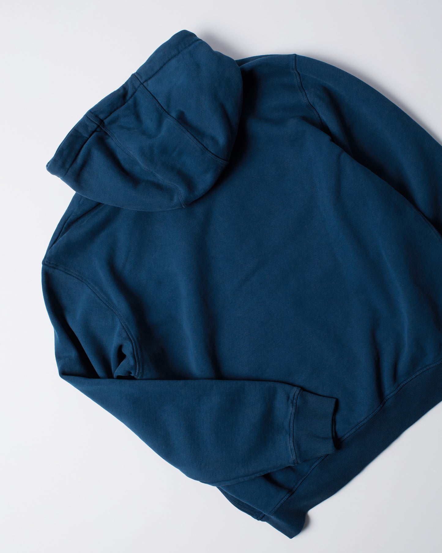 By Parra 1976 Logo Zip Hooded Sweater Blue