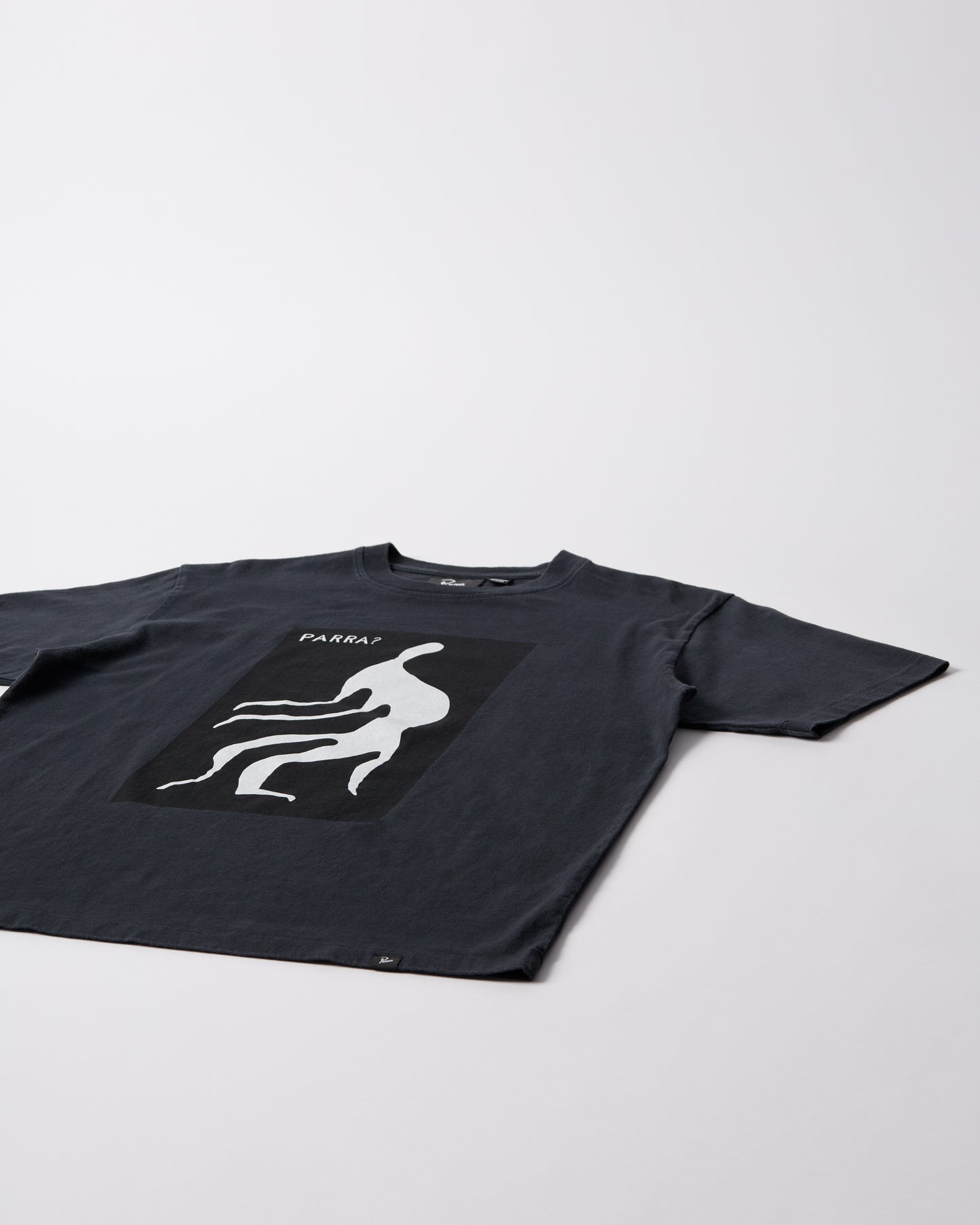 By Parra The Stalker T-Shirt Washed Grey