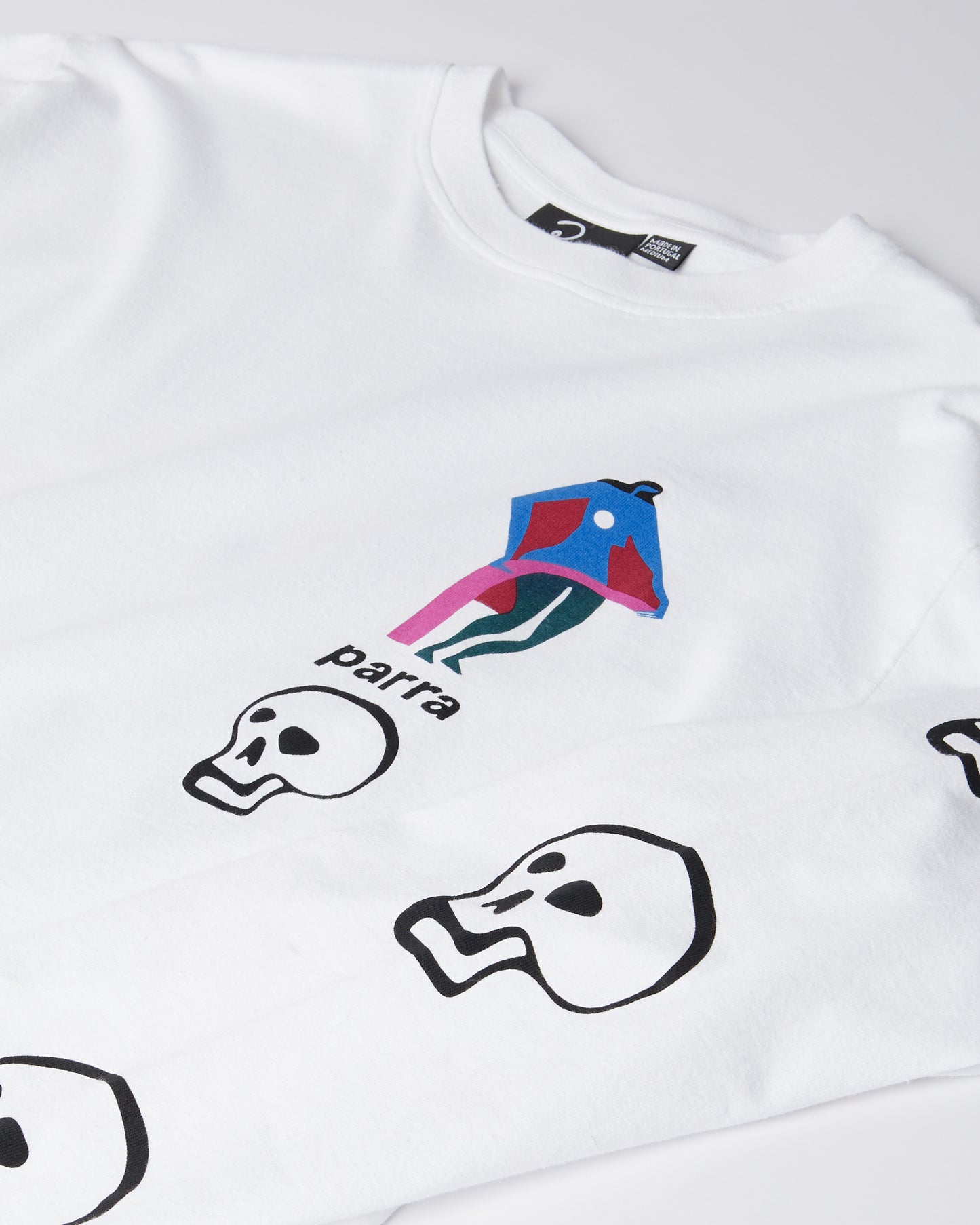 By Parra Lowering The Bar Longsleeve T-Shirt White