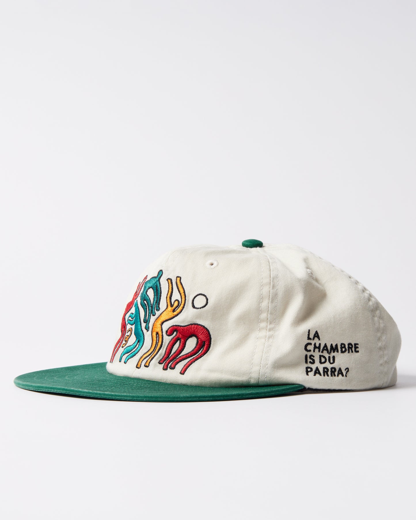 By Parra La Chambre Nuit 6 Panel Hat Off White