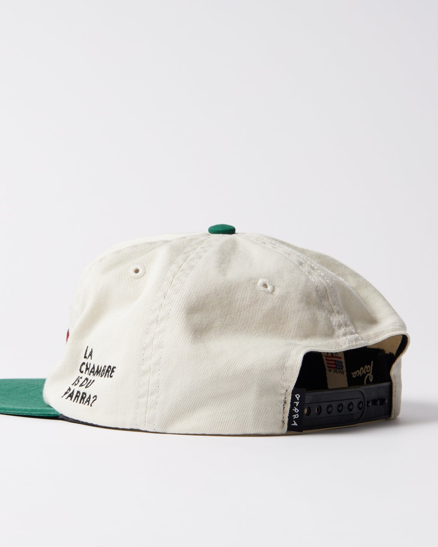 By Parra La Chambre Nuit 6 Panel Hat Off White