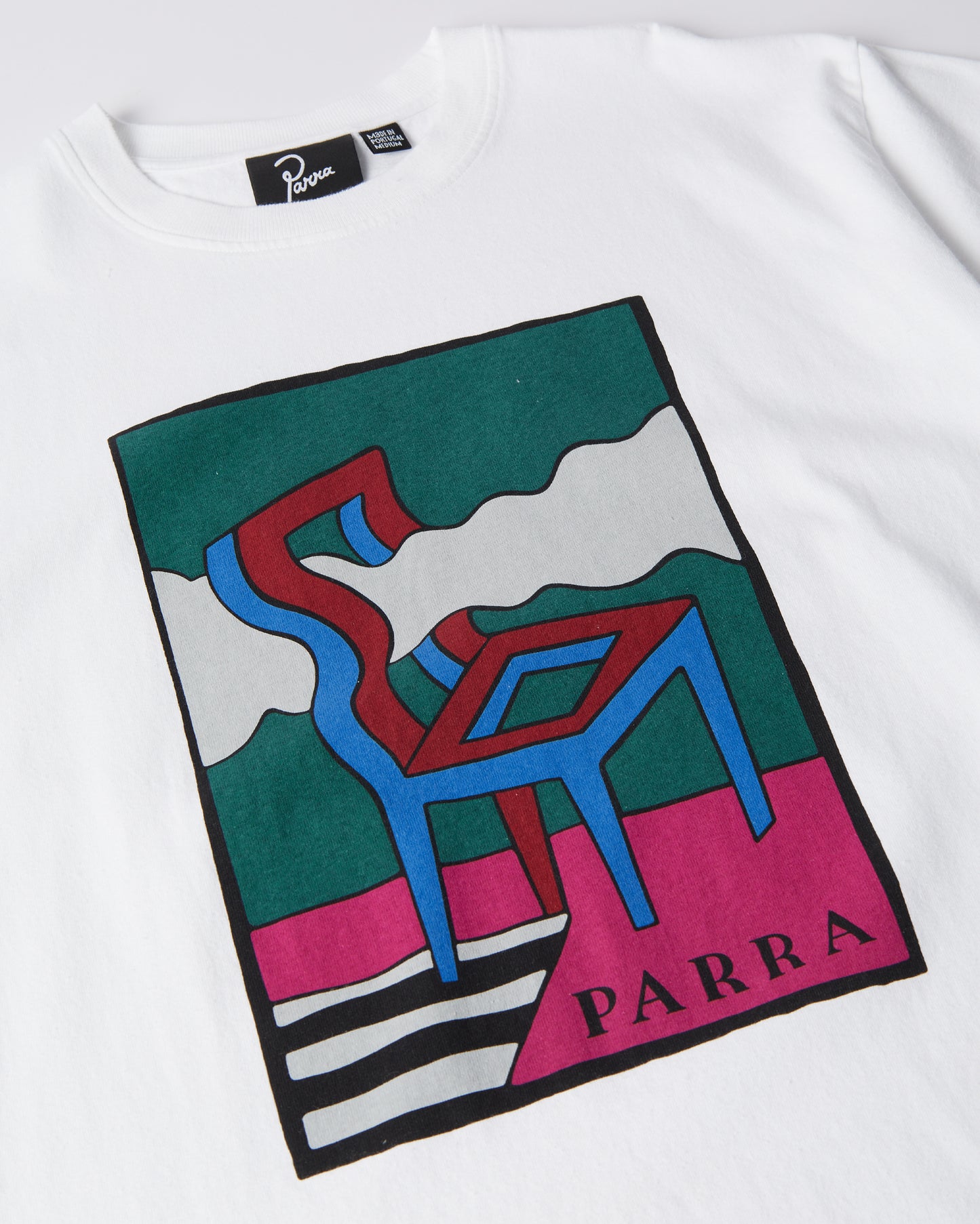 By Parra Smoke Chair T-Shirt White