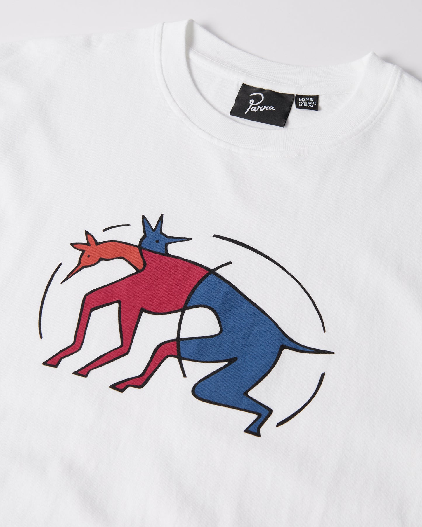 Parra The Zoomies T-Shirt White