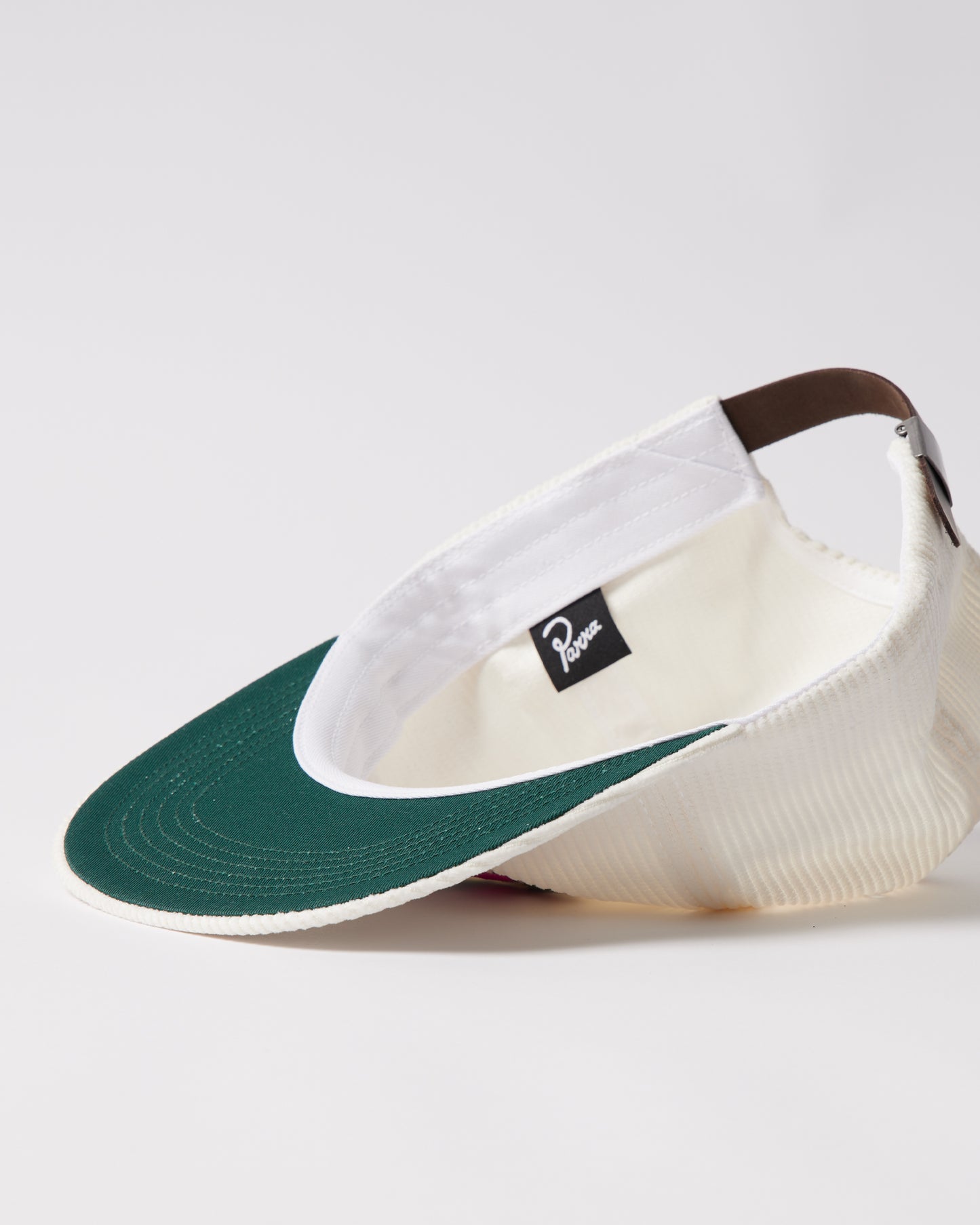 Parra The Zoomies 6 Panel Hat White