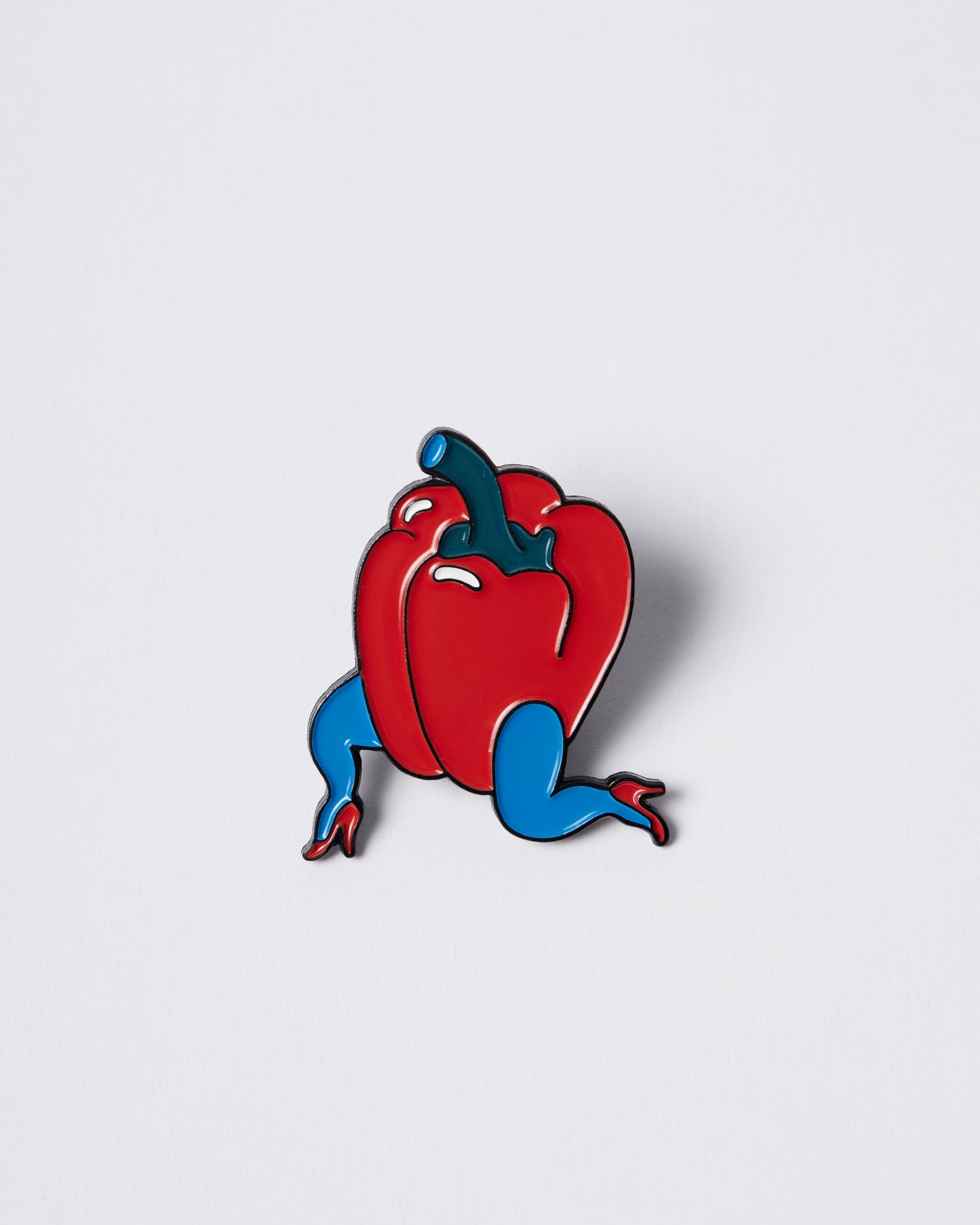 Parra Bell Pepper Enamel Pin Red