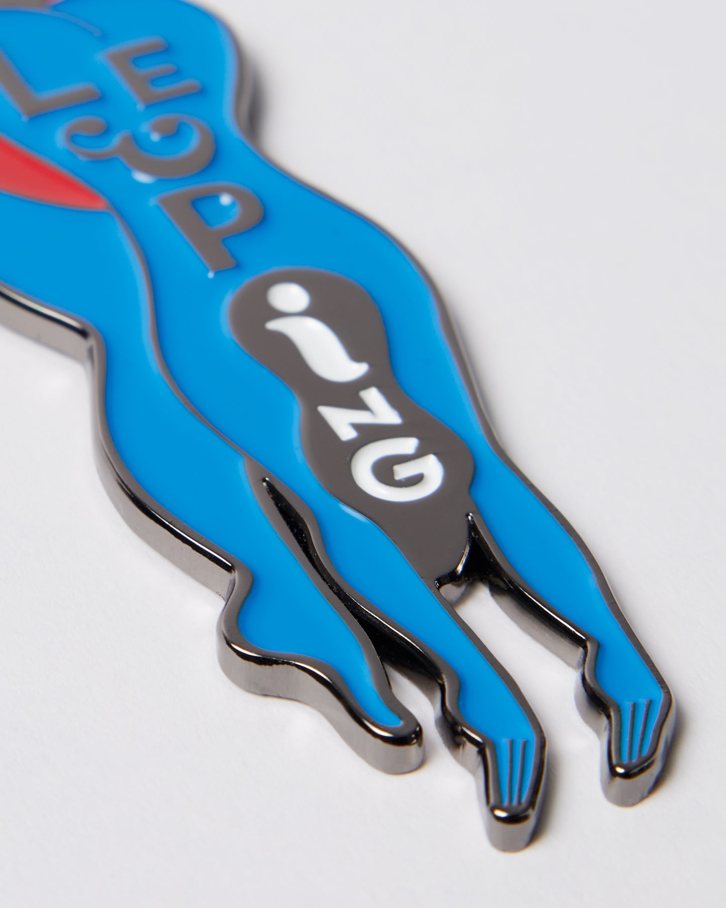 Parra Sleeping Key Chain Blue