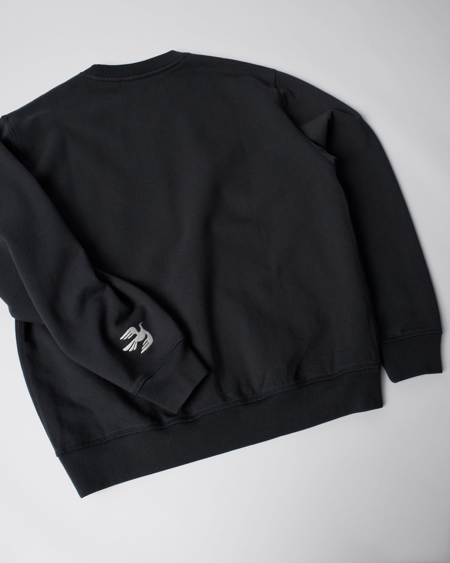 Parra Weird Trad Logo Crewneck Sweater Dark Navy