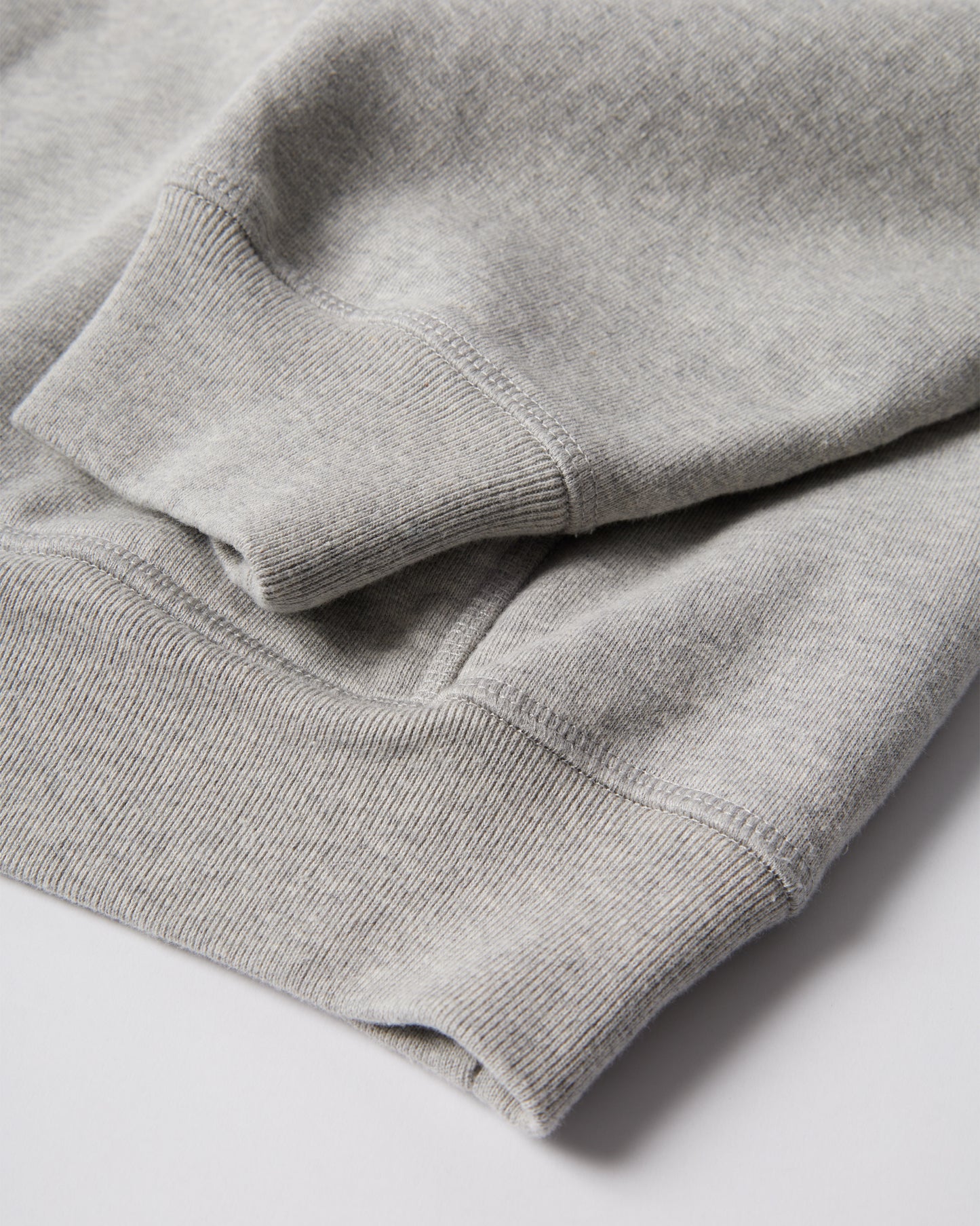 Parra Crow Logo Hooded Sweater Heather Grey