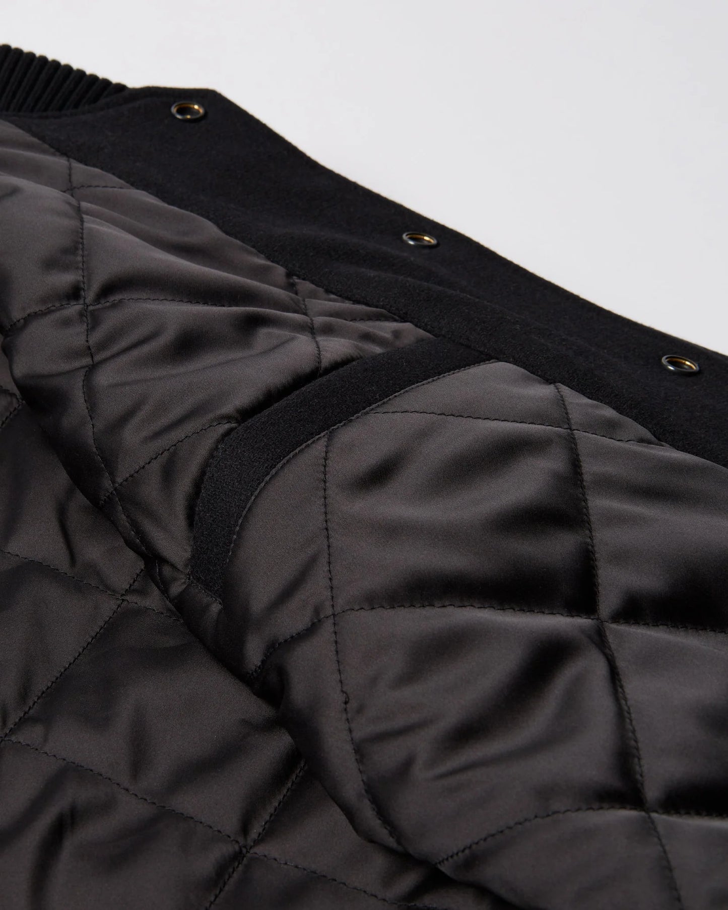 Parra Not Movie Quality Varsity Jacket Black