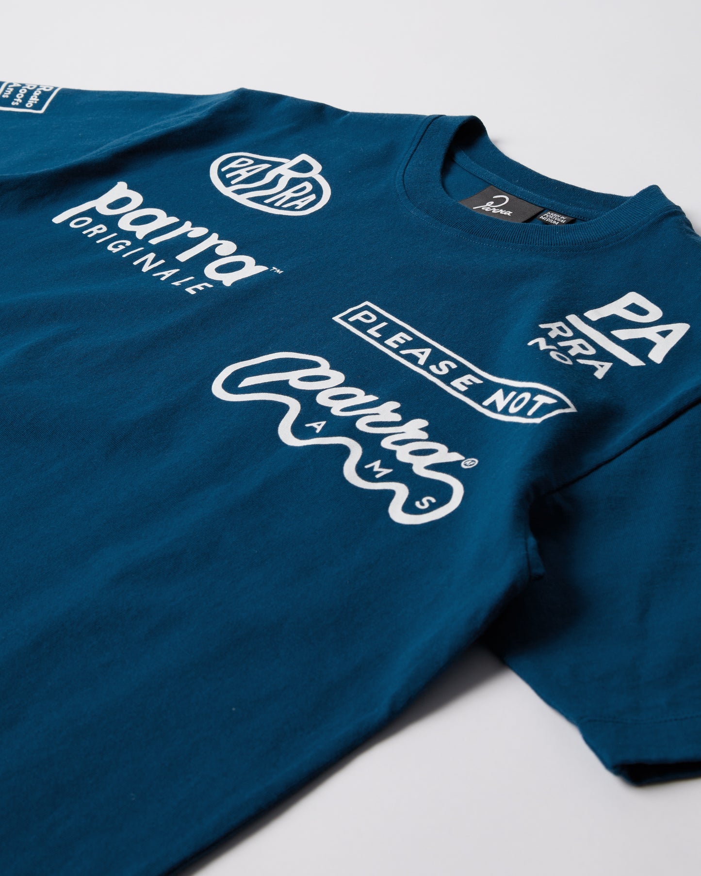 Parra Media Training T-Shirt Blue