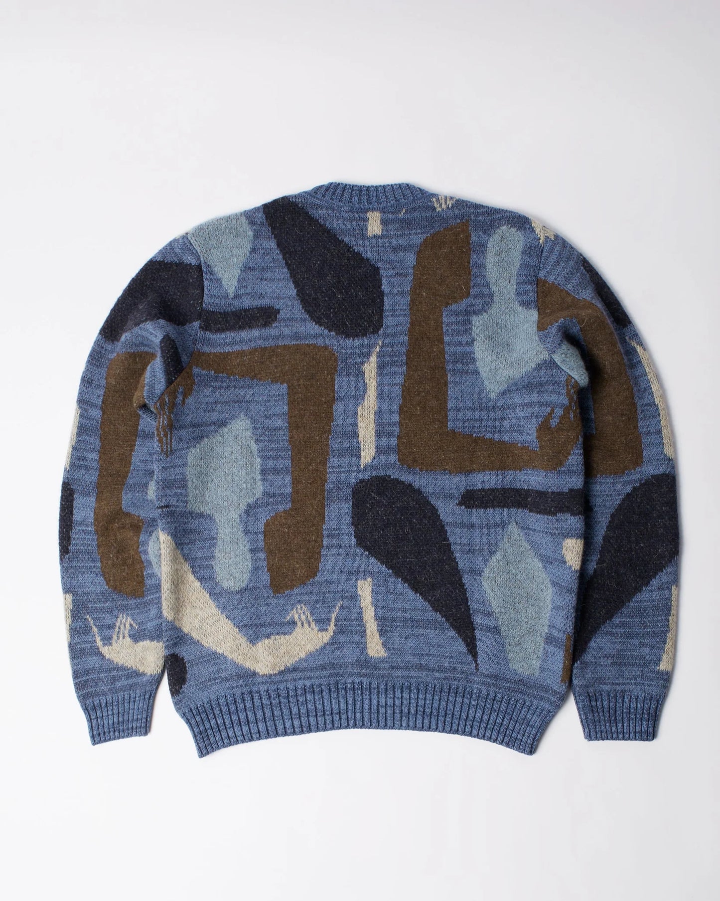Parra Detached Knitting Pullover Blue