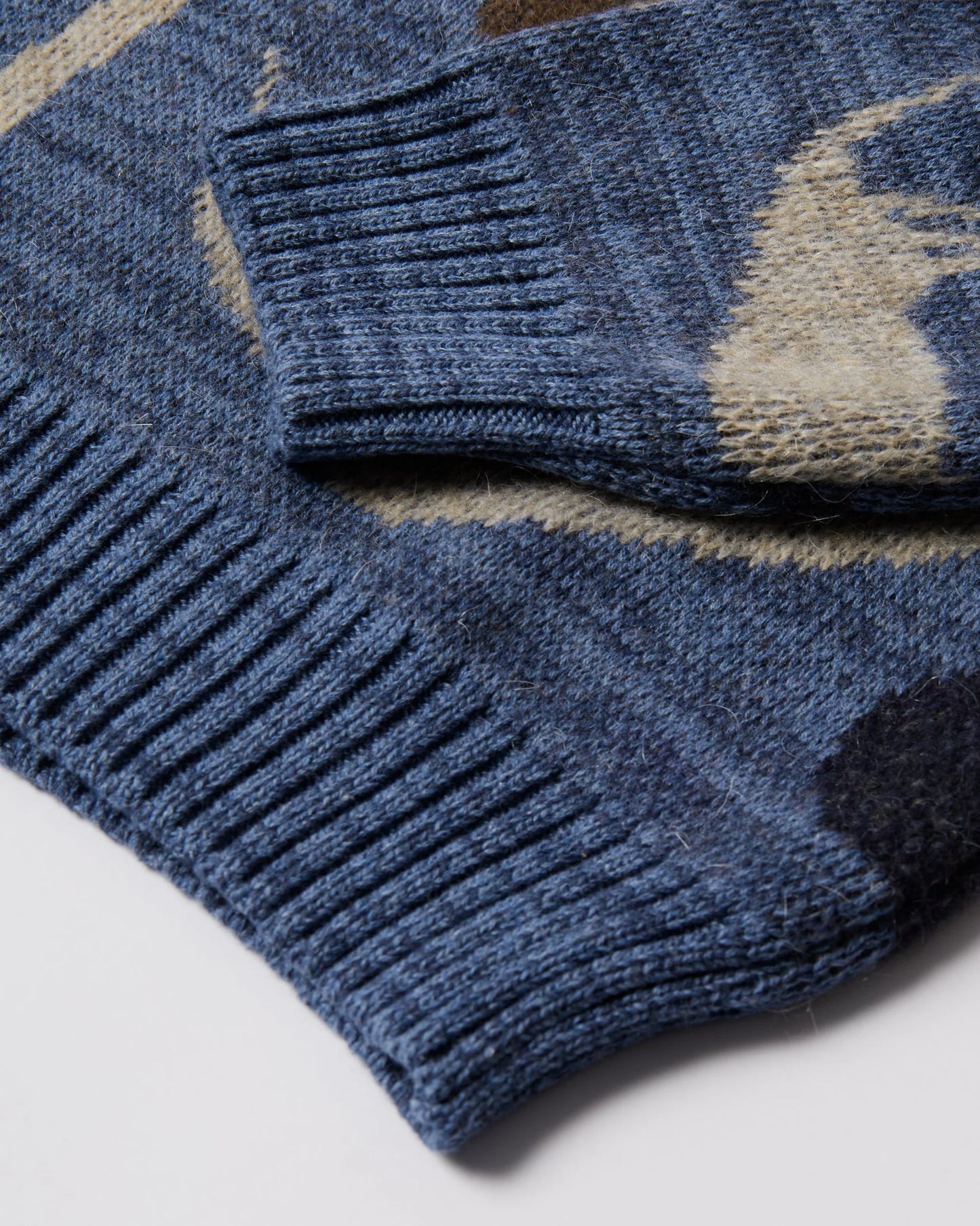 Parra Detached Knitting Pullover Blue