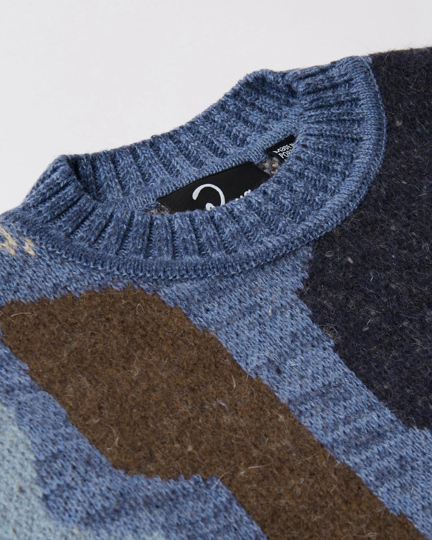 Parra Detached Knitting Pullover Blue