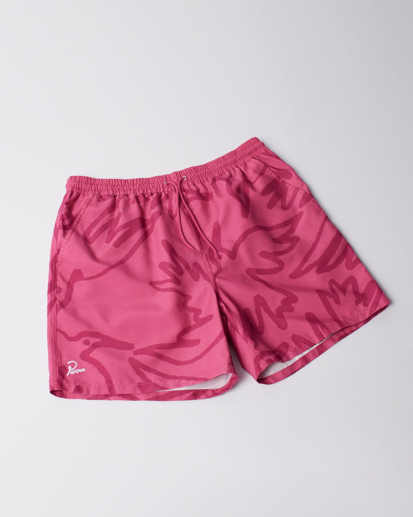 By Parra Birds Fly Free Swim Short Purple Pink