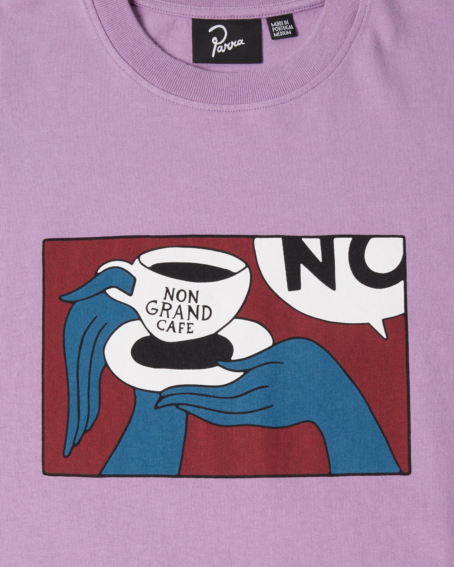 By Parra Not You T-Shirt Purple