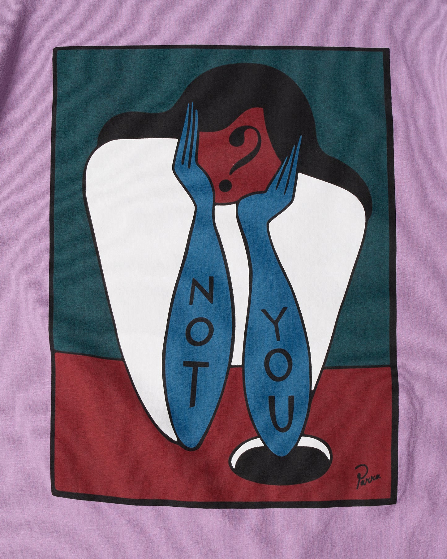By Parra Not You T-Shirt Purple