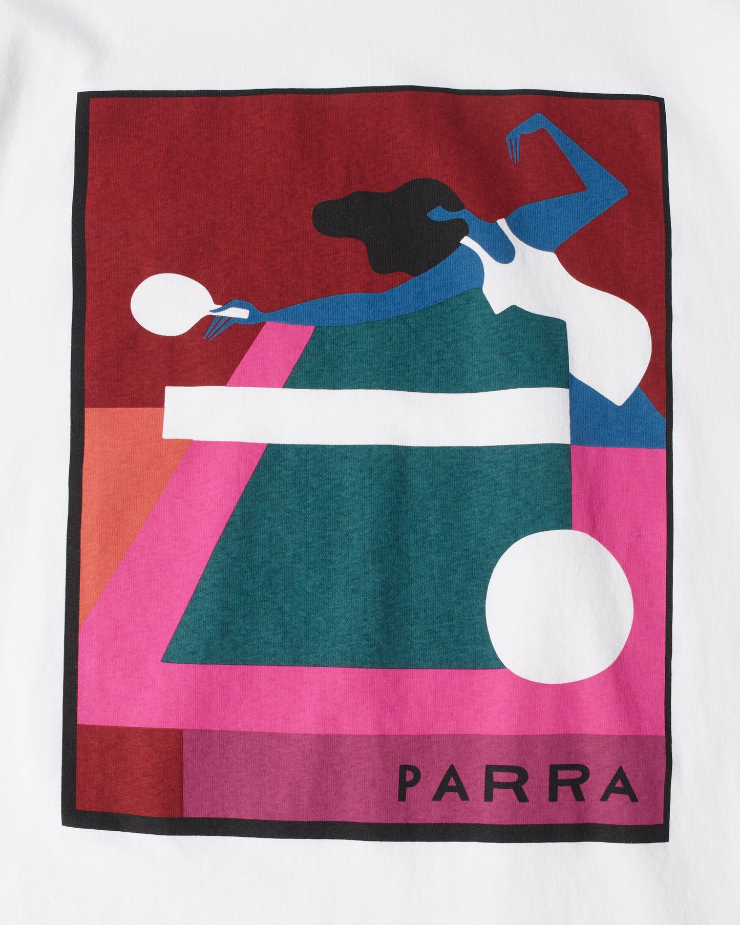 By Parra Ping Ponged T-Shirt White