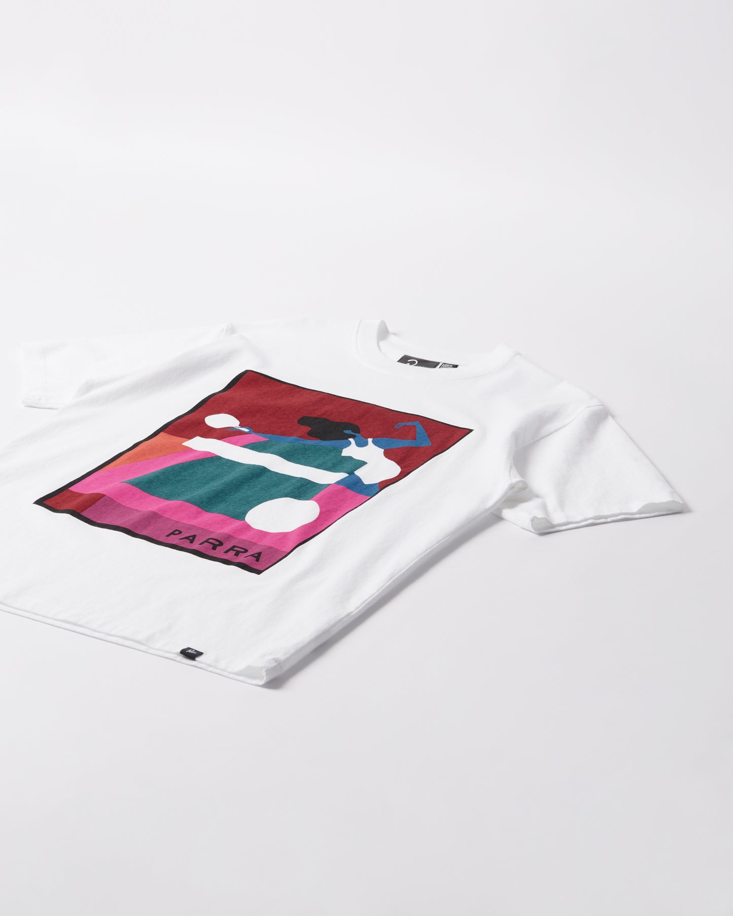 By Parra Ping Ponged T-Shirt White