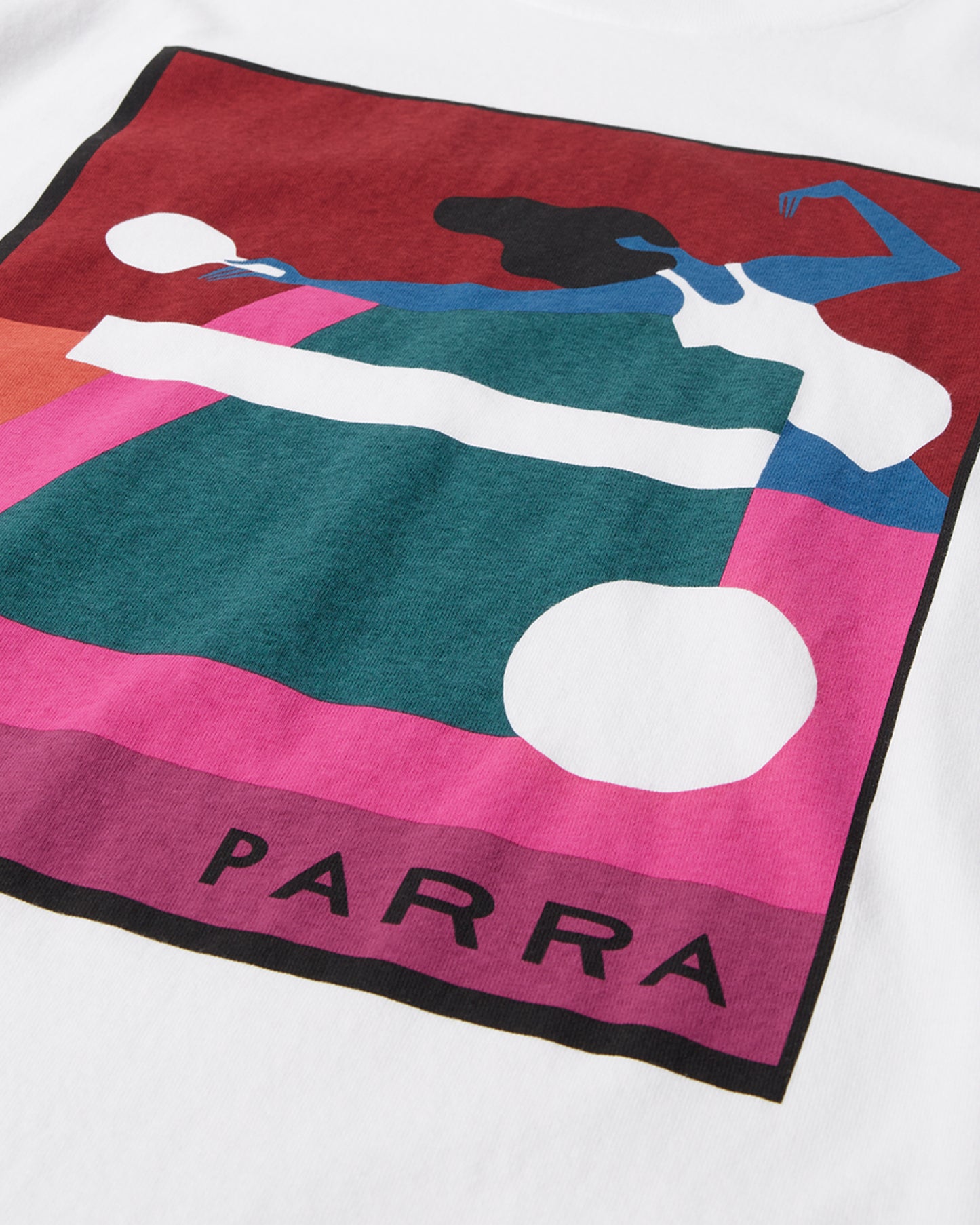 By Parra Ping Ponged T-Shirt White