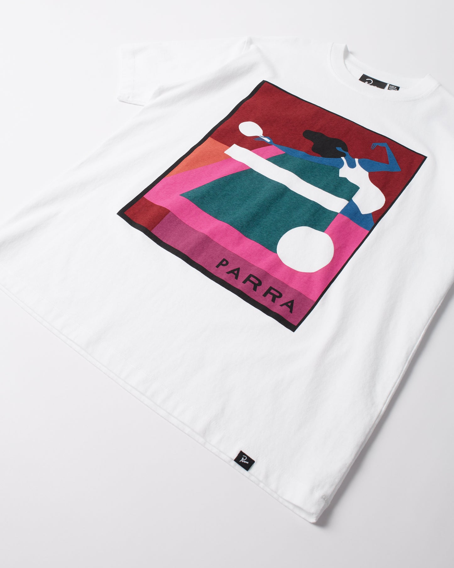 By Parra Ping Ponged T-Shirt White