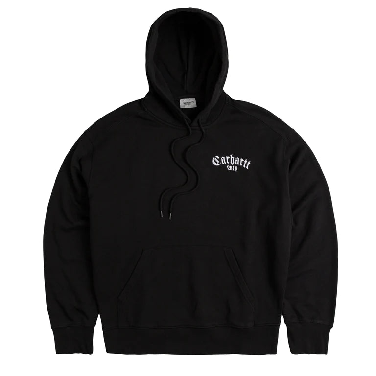 Carhartt WIP Onyx Script Hooded Sweater Black/White