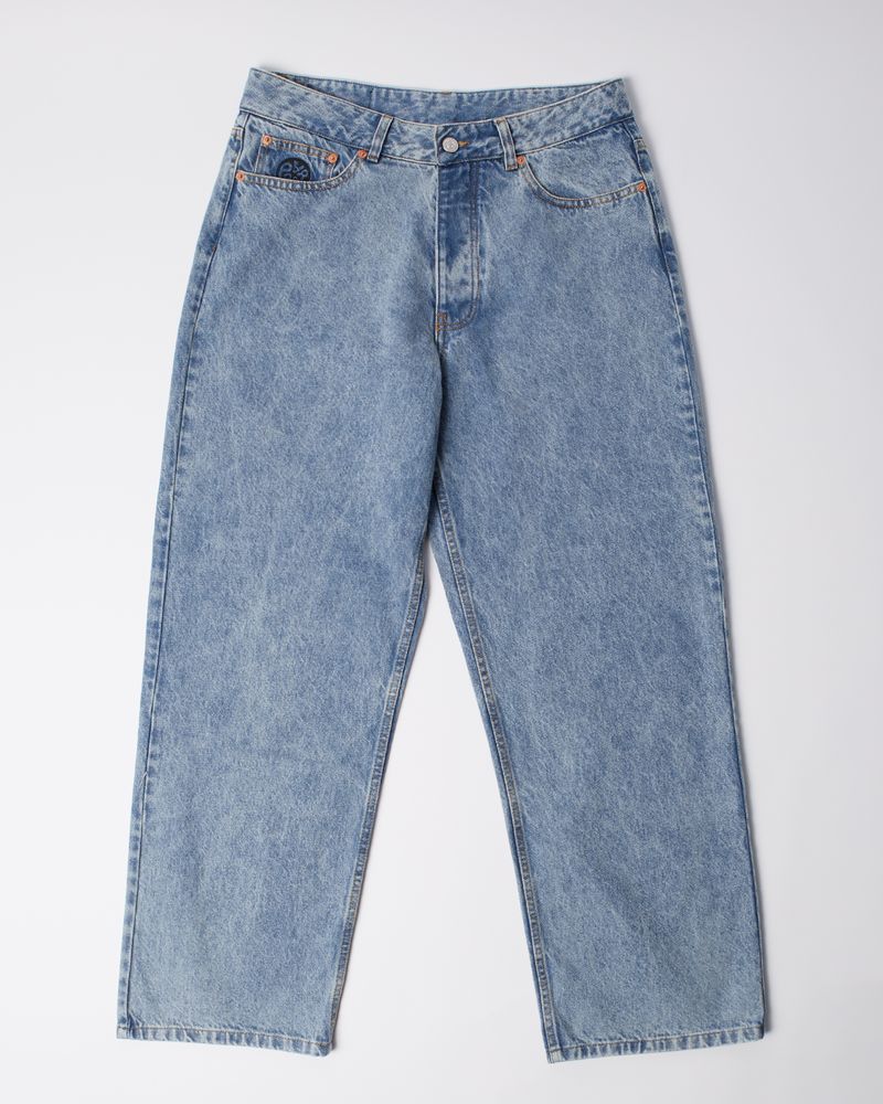 By Parra Washed Up Jeans Washed Blue