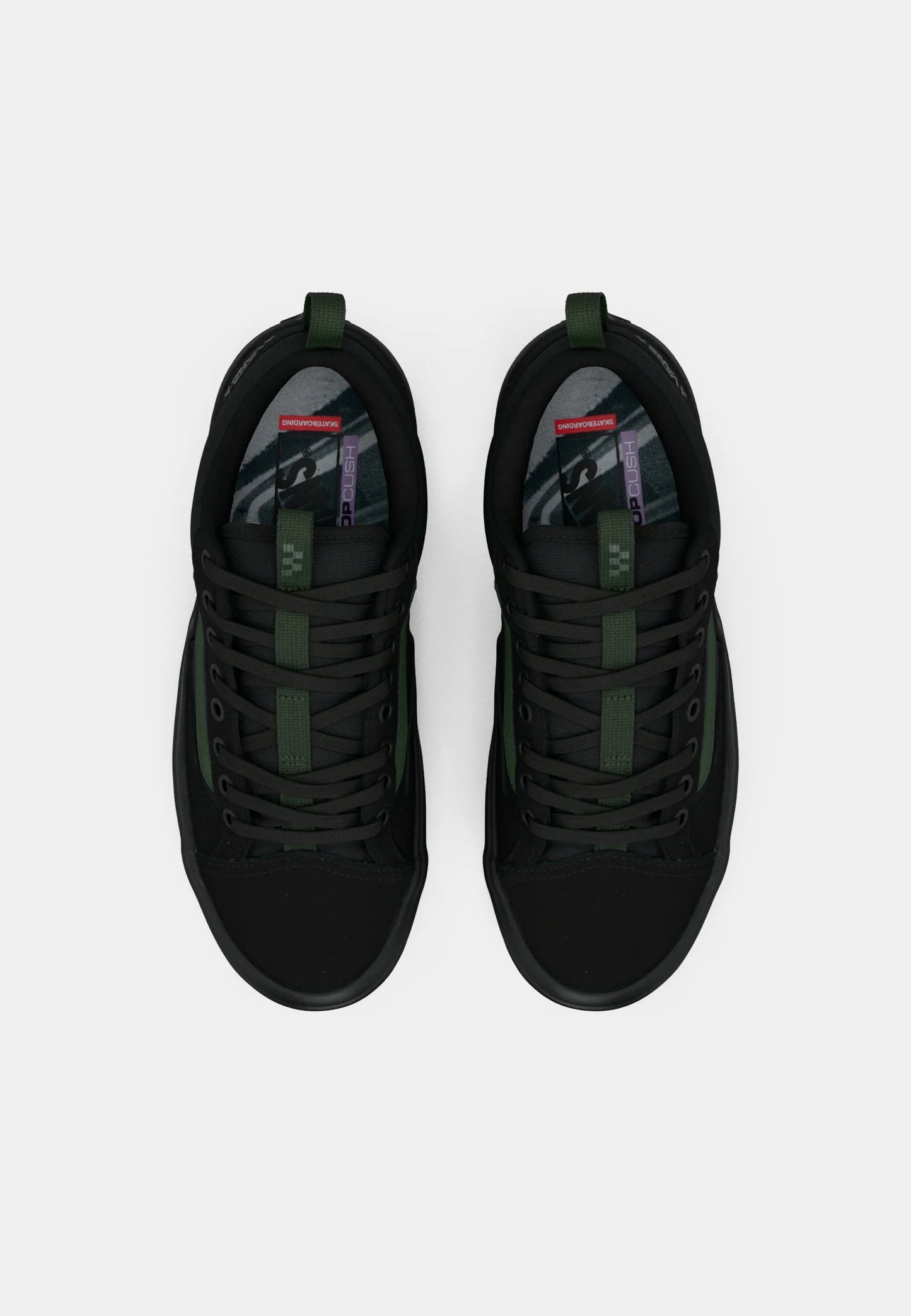 Vans Skate Old Skool 36 + Atiba Black/Dark Green