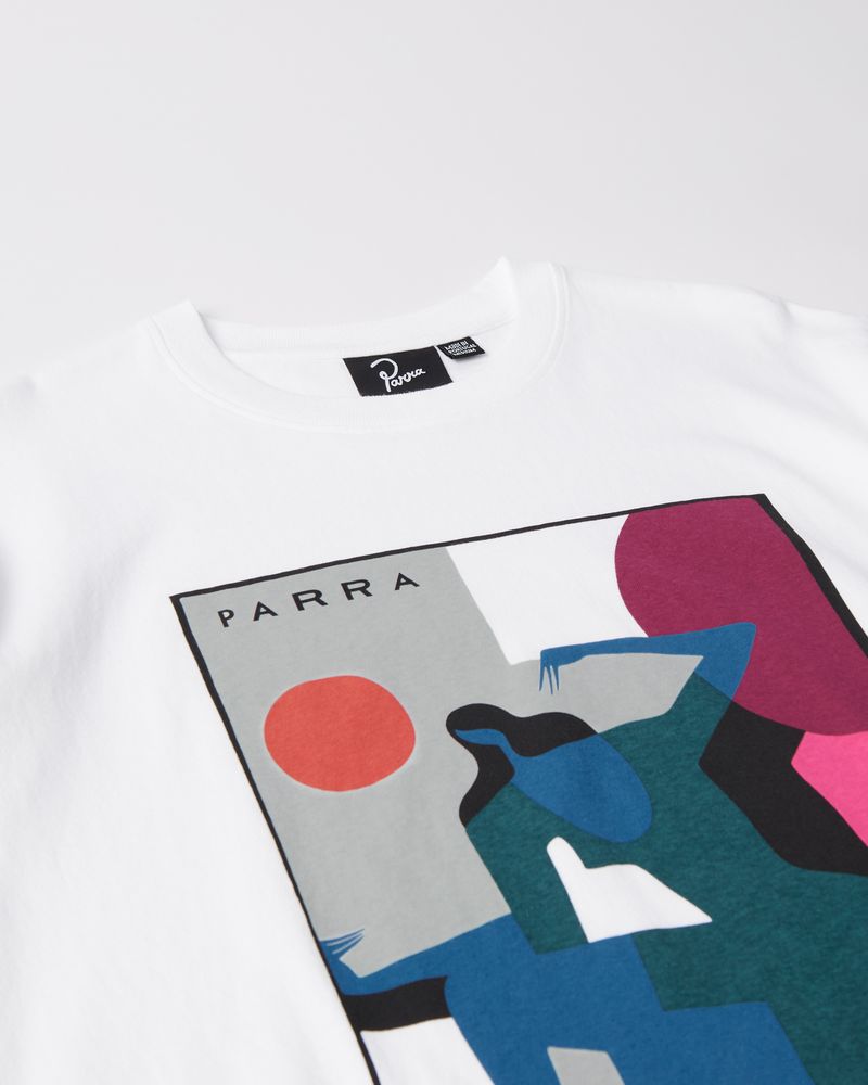 By Parra Ball To The Face T-Shirt White
