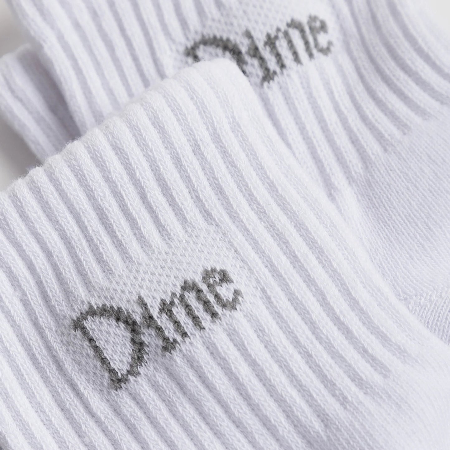 Dime Classic Socks White 2 Pack